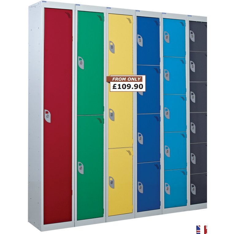 1 - 6 Tier Standard Lockers - Warehouse Storage Products