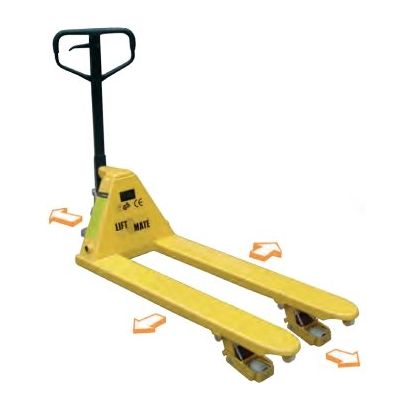 1500Kg Heavy Duty 4 Way Directional Movement Pallet Truck 1150 X 540 - Warehouse Storage Products