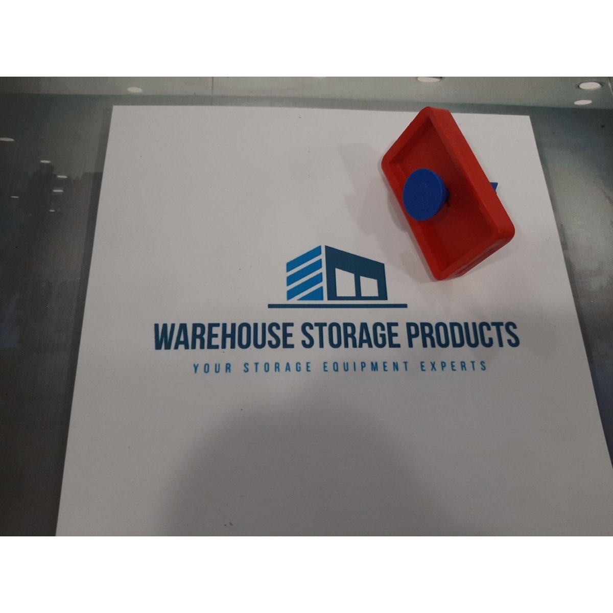 Apex Red & Blue Plastic Lock (Pack 10) - Warehouse Storage Products