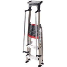 Heavy Duty Double Decker Ladders (Handrails Option) - Warehouse Storage Products