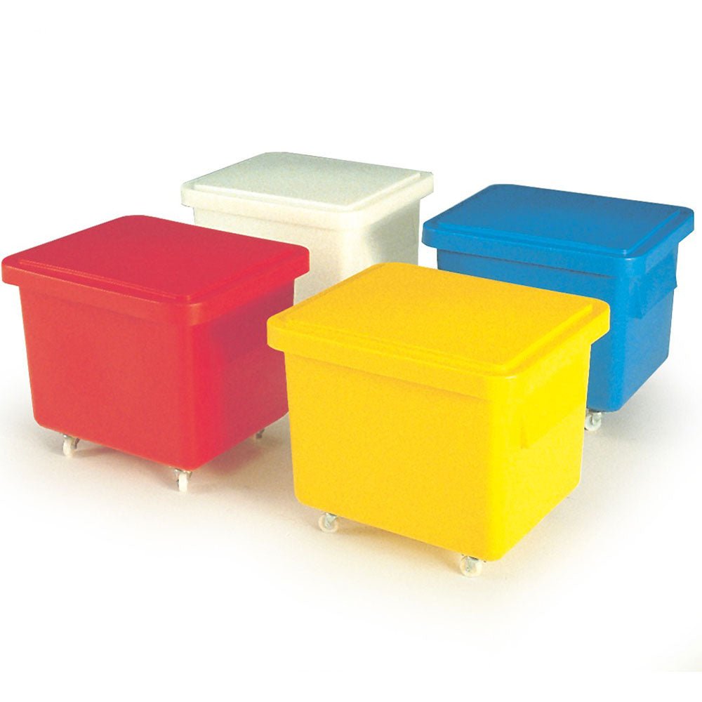 Nesting Mobile Container with Lid - Warehouse Storage Products