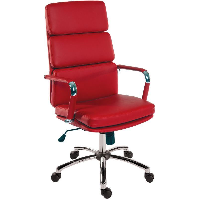 Office Deco Executive Chair Faux Leather (4 Colors) - Warehouse Storage Products