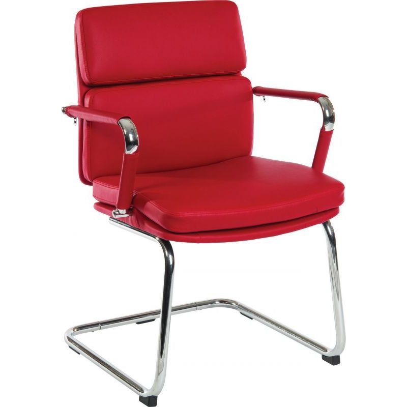 Office Deco VISITOR Chair Retro Style (3 Colors) - Warehouse Storage Products