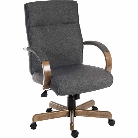 Premium Grayson Executive Fabric Chair - Warehouse Storage Products