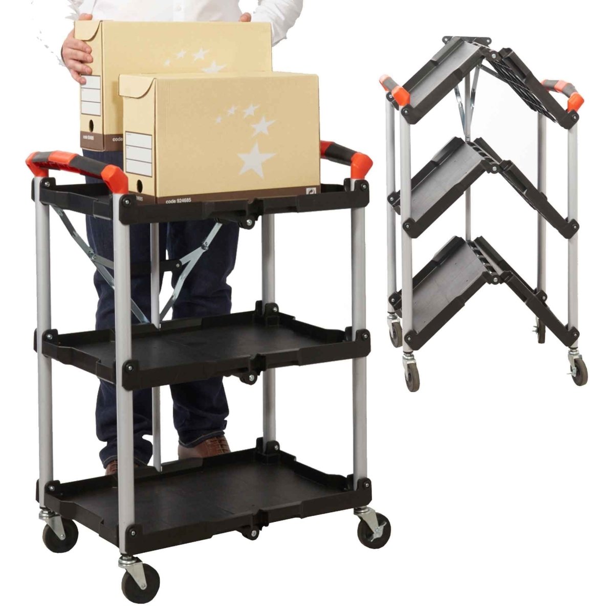 ProPlaz Fold Folding Trolley - Warehouse Storage Products