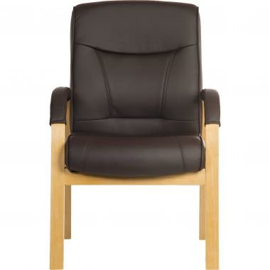 Richmond Bonded Leather Visitor Chair - Warehouse Storage Products