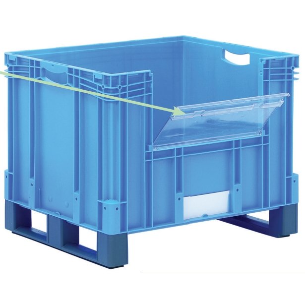 XL Containers with Fork Entry Shoes - Warehouse Storage Products